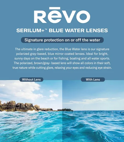 Vista 3 de Revo Gafas de sol Crawler: lente polarizada con marco de envoltura rectangular de rendimiento