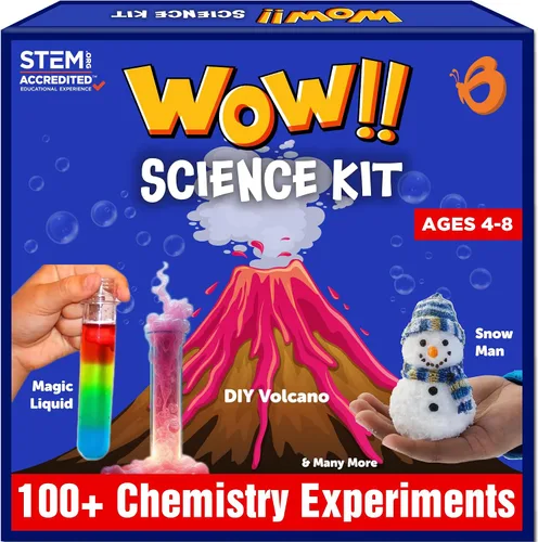 Vista 7 de Butterfly EduFields Kit de ciencia de más de 100 piezas para niñas de 4, 5, 6, 7, 8 años Niñas en CTIM y experimentos científicos Ideas