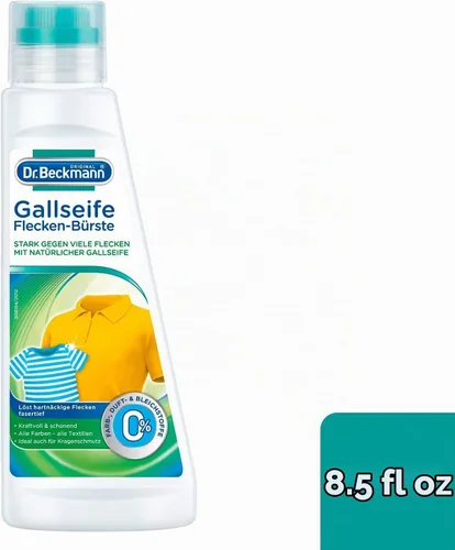 Vista 2 de Dr.Beckmann Gallseife Jabón para las agallas con cepillo de manchas -8.5 fl oz