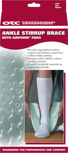Vista 4 de OTC Tobillera, estilo estribo, almohadillas Airform