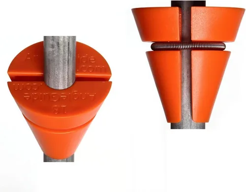 Vista 3 de Guías de ángulo NX2 para varillas con diámetro 3/8", 14 16 18 20 grados