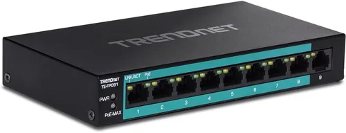 Vista 7 de TRENDnet Interruptor de escritorio Ethernet GREENnet no administrado de 8 puertos 10/100 Mbps, TE100-S8, 8 puertos Ethernet de 10/100 Mbps