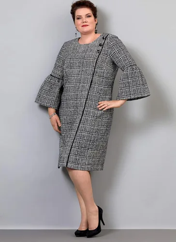 Vista 3 de Butterick Patterns - Patrones de costura para vestidos de mujer tallas 18 a 20 W 22 a 24 W color blanco
