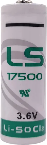 Vista 6 de 5 baterías de litio LS17500 (ER17500) de 3.6 voltios A (3600 mAh) de repuesto para respaldo de emergencia LS17500