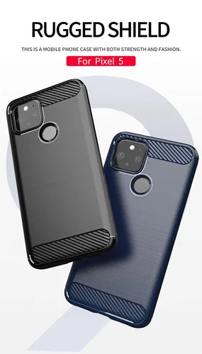 Vista 7 de Asuwish Funda compatible con Google Pixel 5 y protector de pantalla de vidrio templado, accesorios de celda, fundas protectoras de silicona TPU