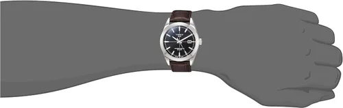 Vista 3 de Tissot Mens Gentleman Auto Reloj de vestir de acero inoxidable marrón T1274071605101