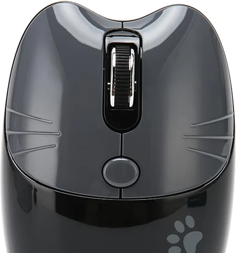 Vista 7 de BT5.1 Mouse inalámbrico, clic ultra silencioso y diseño portátil compacto para niñas, alternativa de 2.4 GHz con modo de suspensión automático