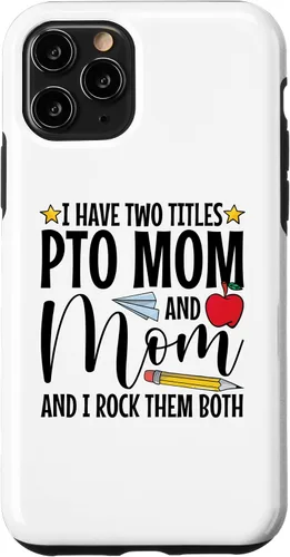 Vista 10 de iPhone 15 Parent Teacher Organization PTO Mom School Volunteer Case