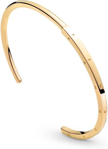 Vista 3 de PANDORA Pulsera Pandora Signature I-D, colección Pandora Shine, tamaño: 6.3 in, 6.3 in - 569493C00-1, Metal precioso., No es una piedra preciosa