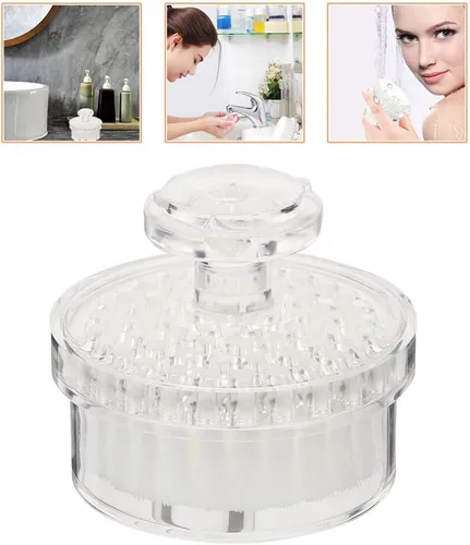 Vista 4 de Cepillo de limpieza Cepillo facial Cepillos faciales Esteticista Cepillo facial femenino Cepillo facial Scrubber Facial Exfoliador Facial Scrubber