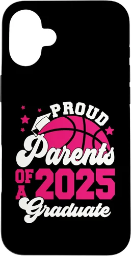 Vista 22 de iPhone XR Parents of a 2025 Graduate Senior Graduation Basketball Case