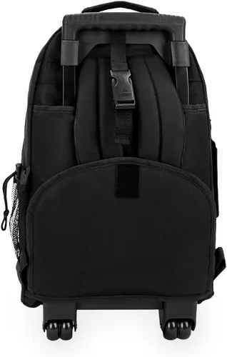 Vista 4 de Everest Mochila con ruedas, Negro -, Mochila con ruedas
