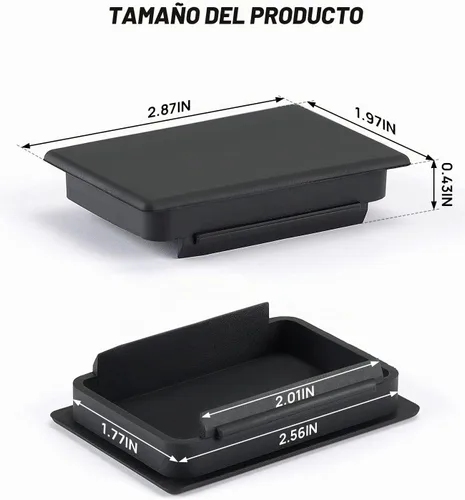 Vista 2 de JOYTUTUS Funda de bolsillo de estaca para camionetas, riel de cama, compatible con Chevy Silverado 1999-2014 y GMC Sierra 2010-2014, paquete de 4