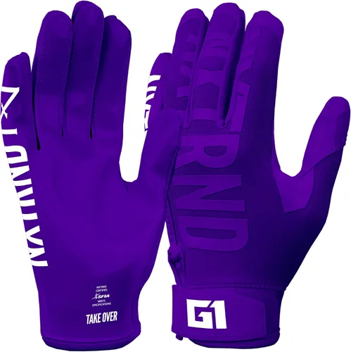 Vista 21 de Nxtrnd G1 - Guantes de fútbol juvenil, guantes receptores adhesivos para niños