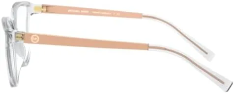 Vista 4 de Gafas graduadas Michael Kors MK 4071 U 3050 Crystal Clear Claro