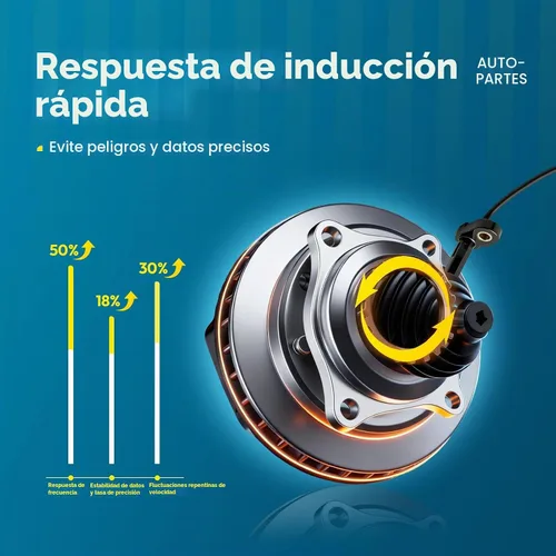 Vista 3 de Sensor de velocidad de rueda de ABS delantero 57455-T2F-A01 57450-T2F-A01 57450-T2F-A01 (2 unidades)
