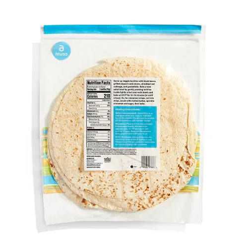 Vista 2 de 365 Everyday Value – Tortillas de harina orgánica, tamaño burrito, 6