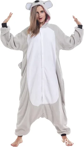 Vista 8 de Pijama unisex de una pieza para disfraz de animal