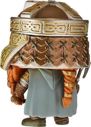 Vista 4 de POP El Señor de los Anillos - Figura de vinilo Gimli Funko POP (paquete con funda protectora compatible con POP Box), multicolor, 3.75 pulgadas