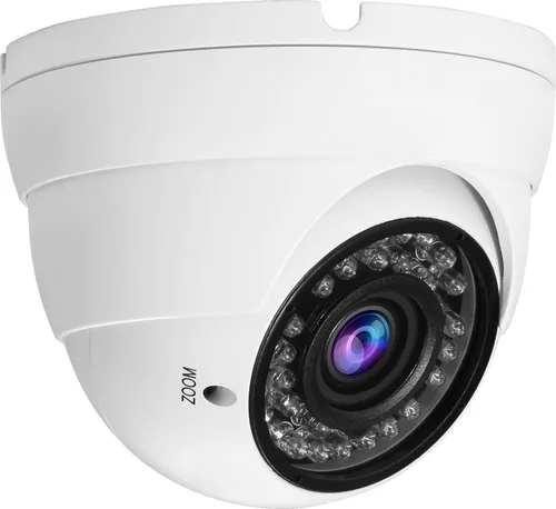 Vista 9 de Cámara CCTV HD 1080P 4 en 1 (TVI/AHD/CVI/960H/CVBS) Cámara domo de seguridad, lente varifocal de 0.110-0.472 in, videovigilancia analógica, visión