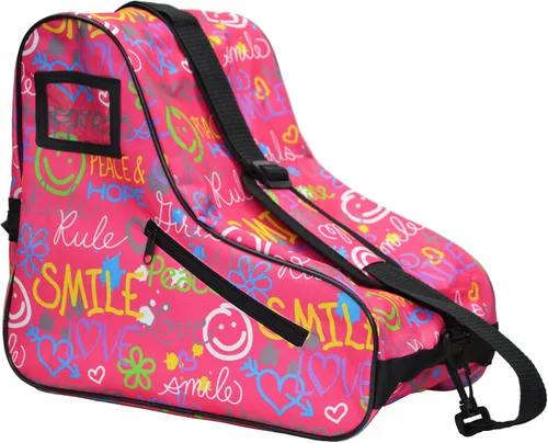 Vista 7 de [Usado] Epic Skates- Bolsa para patines de ruedas de edición limitada, talla única Azul