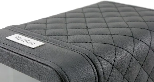 Vista 5 de Heiden Monaco - Bobinadora de reloj individual, cuero negro, funciona con pilas o adaptador de CA, 12 ajustes de programa, cuero vegano cosido