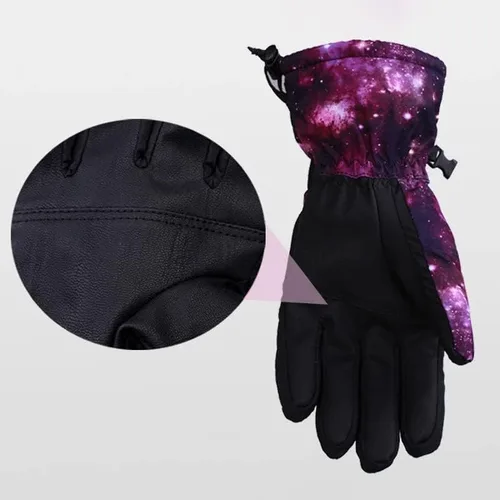 Vista 4 de YFQHDD - Guantes de snowboard de invierno para hombre, para actividades al aire libre, mujeres, guantes de ciclismo de montaña, guantes cálidos