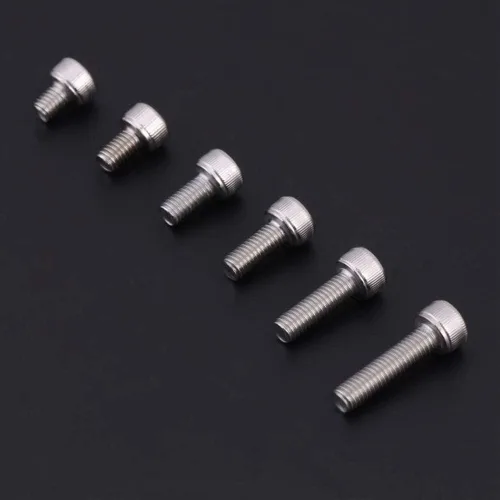 Vista 6 de 60pcs M5 Acero Inoxidable Plano Avellanado Cabeza Redonda Tornillos Tornillos Cabeza Tornillo de Cabeza Surtido Kit Sujetadores Tapa Tornillos DUOER