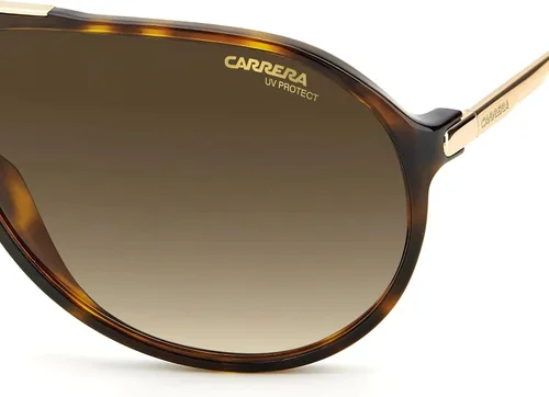 Vista 5 de Carrera Gafas de sol rectangulares Hot65 para mujer, marrón (Dark HavanaBrown Gradient)