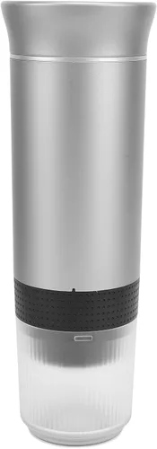 Vista 5 de Bewinner Cafetera de café espresso portátil para viajes, cafeteras eléctricas de 12 V para camping, cafetera automática para autocaravana