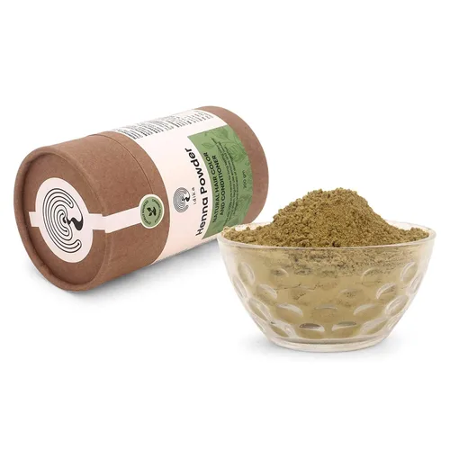 Vista 3 de Polvo de henna para cabello Polvo de hojas de henna 100% naturales y herbales Solución orgánica para teñir el cabello gris Mujeres y hombres