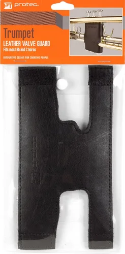 Vista 5 de Protec Protector de Válvula de Cuero para Trompeta, Modelo L226