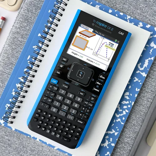 Vista 3 de Texas Instruments Calculadora gráfica de color TI-Nspire CX II CAS con software para estudiantes (PC/Mac) Potente sistema de álgebra informática