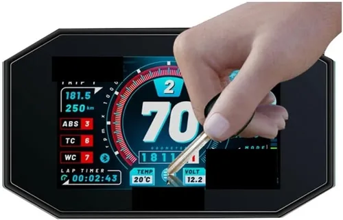 Vista 6 de Protector de pantalla para Yamaha y aha Tenere 700 Tenere700 T700 Xtz 700 2023 motocicleta Scratch Cluster pantalla salpicadero de protección