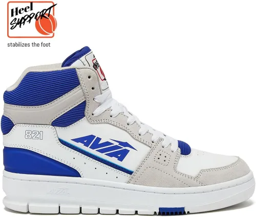 Vista 2 de Avia 821 - Tenis altos para hombre, para interiores o exteriores, zapatos de baloncesto para hombre, tallas 7 a 16, zapatos retro de caña alta