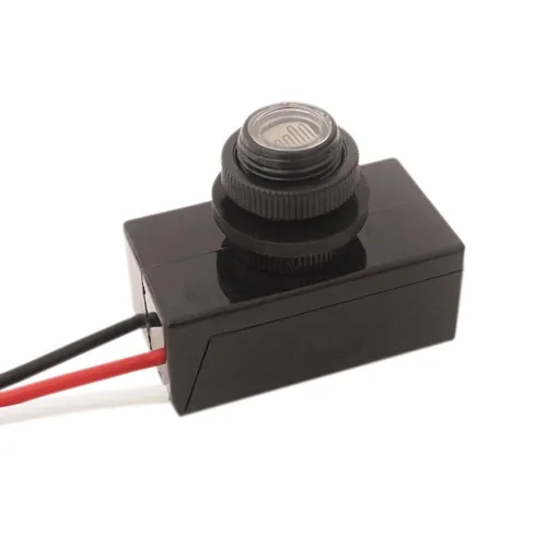 Vista 6 de Interruptor fotoeléctrico DC8-50V, sensor de anochecer a amanecer, mini interruptor de fotos automático - Interruptor de control de accesorios