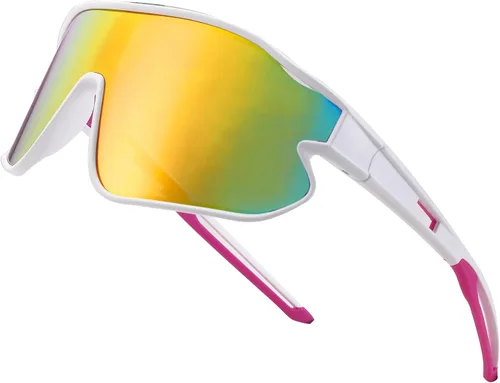 Vista 14 de Gafas de sol de béisbol para niños, gafas de sol de béisbol juveniles para niños y niñas, pantallas deportivas de sóftbol de 6 a 14 años