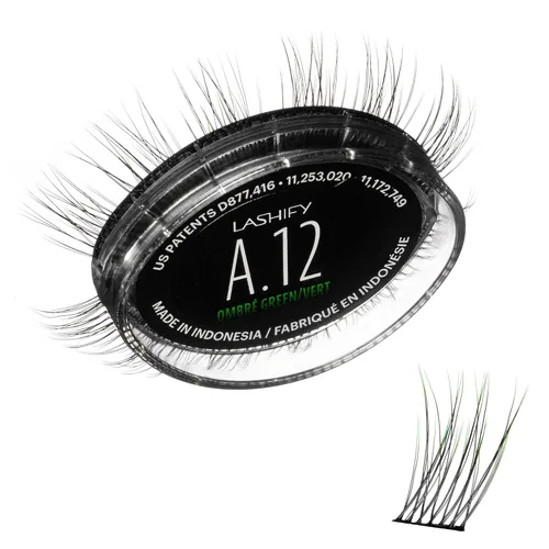 Vista 31 de Lashify Amplify - Extensiones de pestañas Gossamer de 0.47 pulgadas, color ceniza, pestañas postizas para un aspecto natural