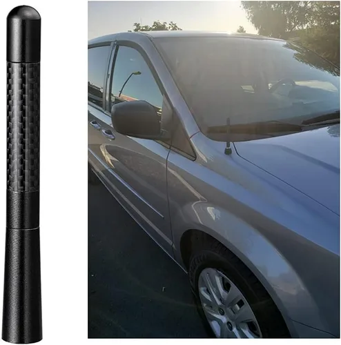 Vista 2 de Antena universal para coche de fibra de carbono de mástil de antena de coche