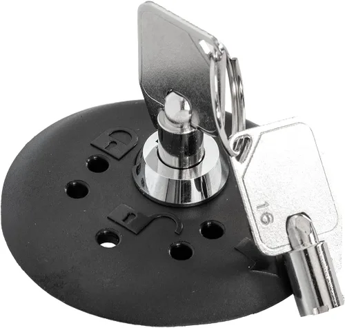 Vista 3 de OEM BU5Z-9C268-B Puerta de enchufe de combustible con bloqueo hecha para Mustang y F150 2017-2022