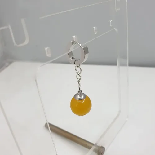 Vista 2 de Aretes de simulación de dibujos animados Super Saiyan de Super Dragon Z Vegetto Potara Ball Goku Drop Pendientes colgantes Super Dragon Bead Ear