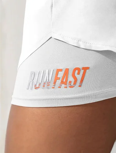 Vista 6 de YOAKUKA Pantalones cortos de entrenamiento 2 en 1 para mujer, para gimnasio, yoga, correr, ciclismo, tenis, faldas de verano