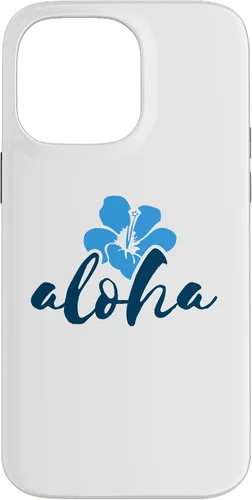 Vista 21 de Funda para iPhone 13 Pro Max Aloha Hawaii Hawaiian Hibiscus Flower