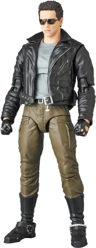 Vista 2 de Medicom Terminator: T-800 MAFEX Figura de acción, Multicolor