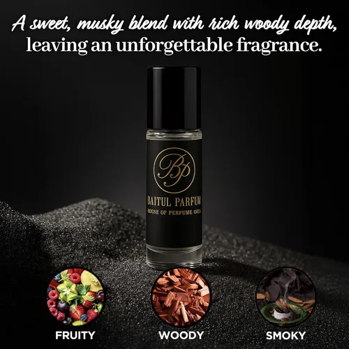 Vista 2 de Aceite corporal con fragancia de calidad prémium para hombre, similar a Creed Aventus