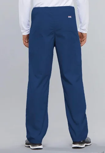 Vista 5 de Cherokee Pantalón cargo para hombre y mujer con cremallera frontal y cordón ajustable 4100