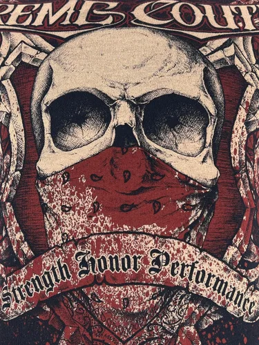 Vista 5 de Xtreme Couture by Affliction - Camiseta para hombre con tatuaje ortodoxo para motociclista MMA