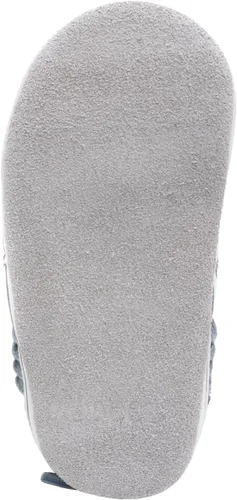 Vista 6 de Robeez Zapatos de cuna con suela suave antideslizantes para bebés varones y unisex, pantuflas mocasines para bebés y niños pequeños, 0-24 meses