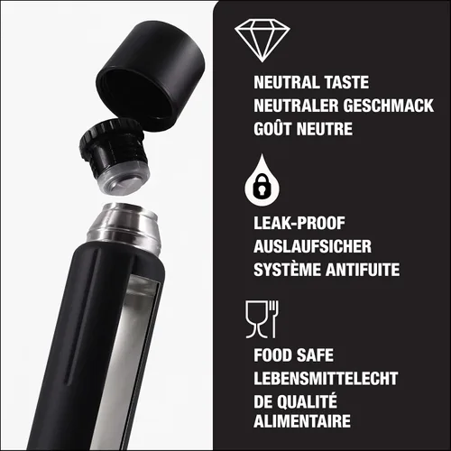 Vista 3 de SIGG - Gemstone IBT - Acero inoxidable - Botella de agua de doble pared - Con taza - Termo de diseño suizo 17/25/34 oz