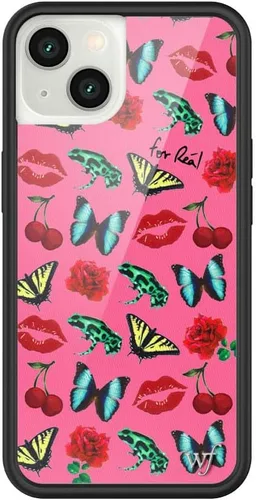 Vista 9 de Wildflower Carcasas - Compatible con iPhone 13 Parachoques protector, certificado de prueba de caída de 6.5 pies, pequeña empresa propiedad